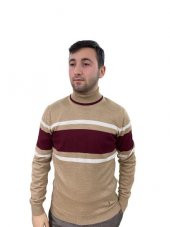 Erkek Triko Kazak Tam Balıkçı 21K1004 - 1