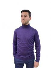 Erkek Triko Kazak Yarım Balıkçı CRD1013 - 1