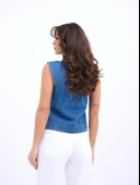 6778 KOT YELEK-MAVİ thumbnail 4