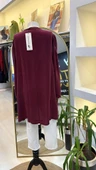 MİSSWHENCE İpek Tunik 37025 bordo thumbnail 2