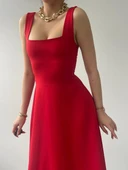 Neapolitan Askılı Elbise thumbnail 5