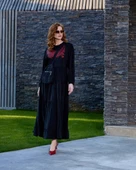 Misswhence Çanta Detaylı Elbise Siyah 37834 - 1