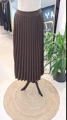 İnvee Pliseli Etek kahverengi 6998 thumbnail 5