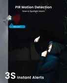 ieGeek Kablosuz Pille Çalışan WiFi Güvenlik Kamerası thumbnail 6