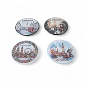 Londra Magnet Set 3 - 4'lü Buzdolabı Magnet London thumbnail 2