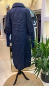İNVEE KOLLARİ TRİKO ŞİŞME MONT LAÇİVERT 6378 - 3