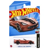 Hot Wheels Tekli Arabalar Corvette C7 Z06 Convertible HKK10 thumbnail 1