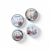 Londra Magnet Set 3 - 4'lü Buzdolabı Magnet London thumbnail 3