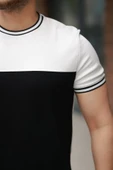 Erkek Parçalı Renk Kısa Kollu Tişört thumbnail 3