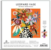 Galison Leopar Desenli Vazo Ahşap Puzzle thumbnail 5