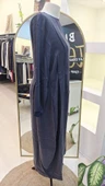 İNVEE ELBİSE MODAL KUMAS DOKUMLU 7013 LACİVERT - 4