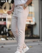 Erkek Beli Bağcıklı Jogger Pantolon thumbnail 1