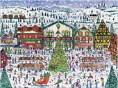 Galison Noel Baba Köyü Puzzle - 2