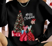 Kadın Uzun Kollu Bisiklet Yaka Viskon Iki Iplik Bluz thumbnail 2