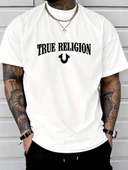 Erkek True Religion Baskılı Süprem T-shirt thumbnail 1