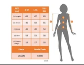 Kadın Kısa Kollu V şerit Etnik Desen Yakalı Viskon Bluz thumbnail 4