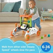 Fisher-Price Bebek ve Küçük Çocuk Oyuncak 2 Taraflı Sabit Hızlı Panda Yürüteç - 2