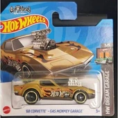 Hot Wheels Tekli Arabalar 68 Corvette Gas Monkey Garage HKH23 - 1