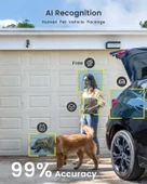 ieGeek Kablosuz Pille Çalışan WiFi Güvenlik Kamerası thumbnail 11