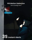 ieGeek Kablosuz Pille Çalışan WiFi Güvenlik Kamerası thumbnail 8