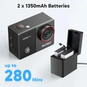 AKASO EK7000 Pro 4K Su Geçirmez Dokunmatik Ekranlı Aksiyon Kamerası thumbnail 6