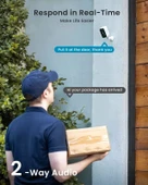 ieGeek Kablosuz Pille Çalışan WiFi Güvenlik Kamerası thumbnail 3