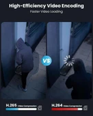 ieGeek Kablosuz Pille Çalışan WiFi Güvenlik Kamerası thumbnail 7