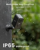 ieGeek Kablosuz Pille Çalışan WiFi Güvenlik Kamerası thumbnail 9