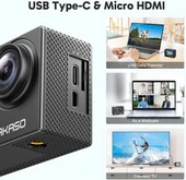 AKASO EK7000 4K30FPS 20MP Ultra HD Sualtı Aksiyon Kamerası - 6