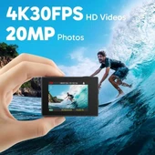 AKASO EK7000 4K30FPS 20MP Ultra HD Sualtı Aksiyon Kamerası - 2
