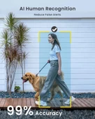 ieGeek Kablosuz Pille Çalışan WiFi Güvenlik Kamerası thumbnail 9