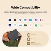 HUION Inspiroy Q11K V2 Kablosuz Grafik Çizim Tabletleri - 7