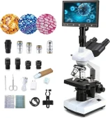 Crspexil 40X-5000X Bileşik Trinoküler Mikroskoplar thumbnail 2