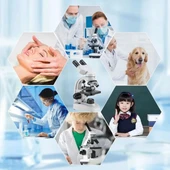 BOGRINUO Bileşik Binoküler Mikroskop 40X-2000X Büyütme thumbnail 4