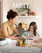 Rolife DIY Minyatür Rahat Mutfak Ev Seti - 4
