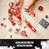 LEGO® Marvel Iron Man Figürü 76206 Koleksiyonluk Yaratıcı Oyuncak Yapım Seti (381 Parça) - 4