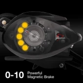 Valkyrie AE2000 Baitcasting Sol El Çıkrık 7:2:1 Olta Makinesi Motoru - 8