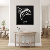 Balina Modern Ahşap dekoratif dekor tablo - 1