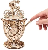 Ugears 3 Boyutlu Puzzle Bisikletçi thumbnail 4