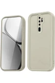 Xiaomi Redmi Note 8 Pro Kılıf Viera Silikon - Krem - 1