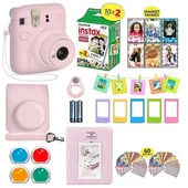 Fujifilm Instax Mini 12 Kamera Paketi - Pembe - 2