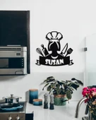 Kişiye özel Mutfak Cafe dekoratif dekor tablo+ isim bildiriniz - 1
