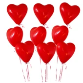 Kalpli Metalik Balon 100 Adet 10 inç 25 cm - 1