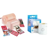 HP Sprocket Panorama Instant Taşınabilir Renkli Etiket ve Fotoğraf Yazıcısı ve Kağıt Paketi - 1
