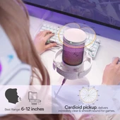 MAONO USB RGB Işıklı Kondenser Oyun Mikrofonu thumbnail 6