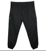 Kargo Cepli Büyük Beden Likralı Jogger Pantolon - 2