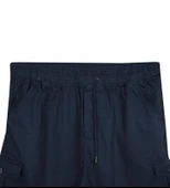 Kargo Cepli Büyük Beden Likralı Jogger Pantolon - 10