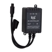 Powermaster IR Kontrol Kumandalı Renk Değiştiren Müziğe Sese Duyarlı Rgb Led Kontrol Cihazı - 1