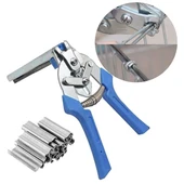 PowerMaster PM-20535 Bükümlü Halka Pense Klipler Tel Çit Sıkma Aleti - 1