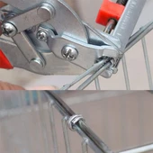 PowerMaster PM-20535 Bükümlü Halka Pense Klipler Tel Çit Sıkma Aleti - 3